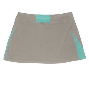 EUC Patagonia Teal and Grey sports Skort
